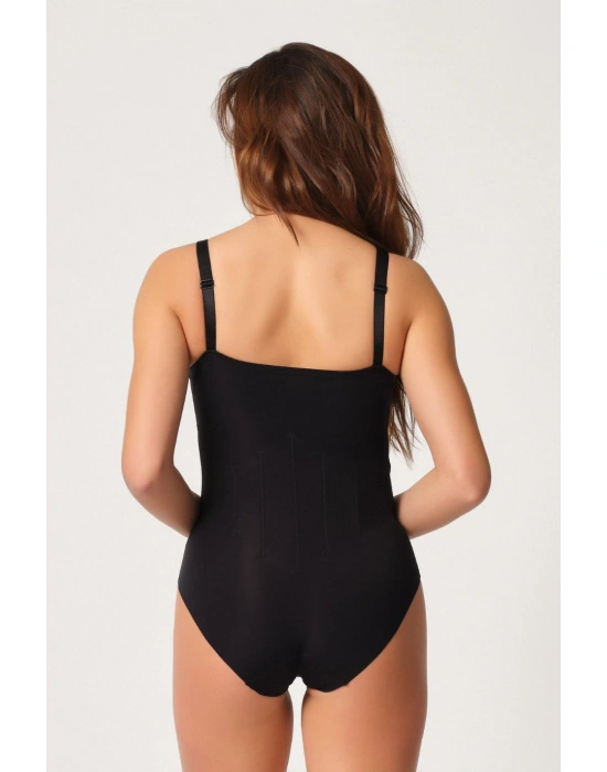 SİYAH MI Emay 2944 Sırt Destekli Badi Emzirme Korse