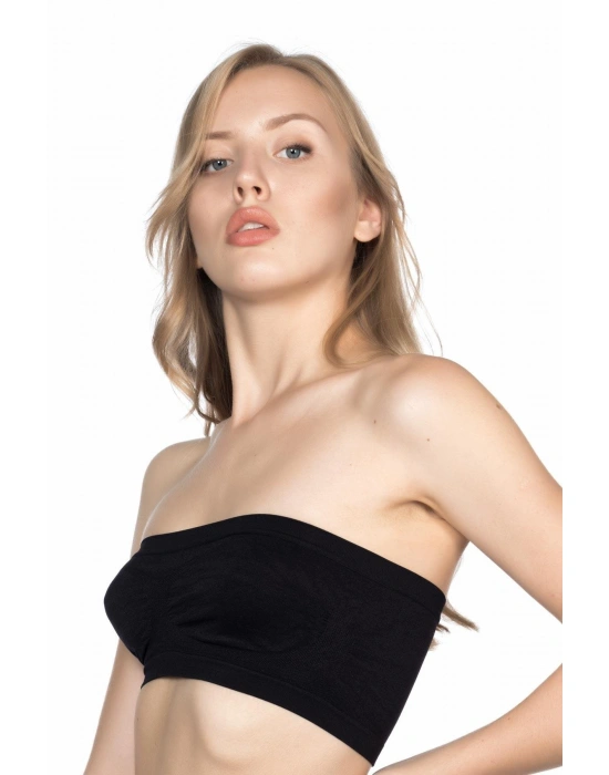 SİYAH MI Emay 4002 Soft Straplez Büstiyer