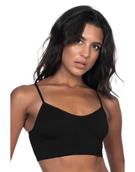 SİYAH MI Emay 4003 Soft İp Askı Büstiyer