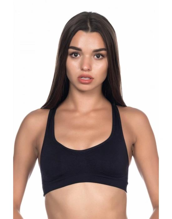 SİYAH MI Emay 4025 Pedli Sporcu Büstiyer