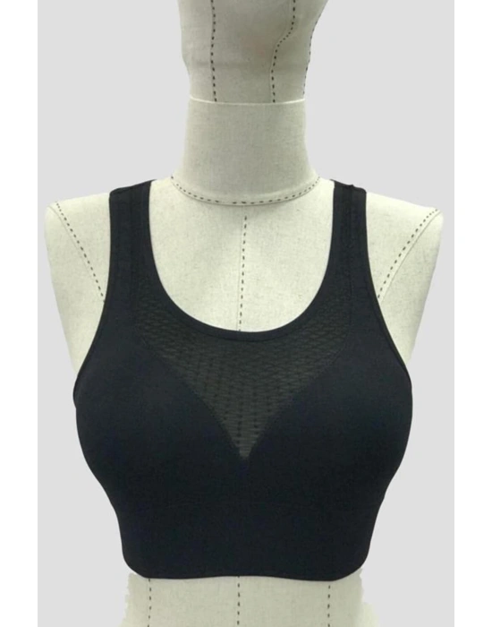 SİYAH MI Emay 4028 Seamless Tül Toparlayıcı Büstiyer