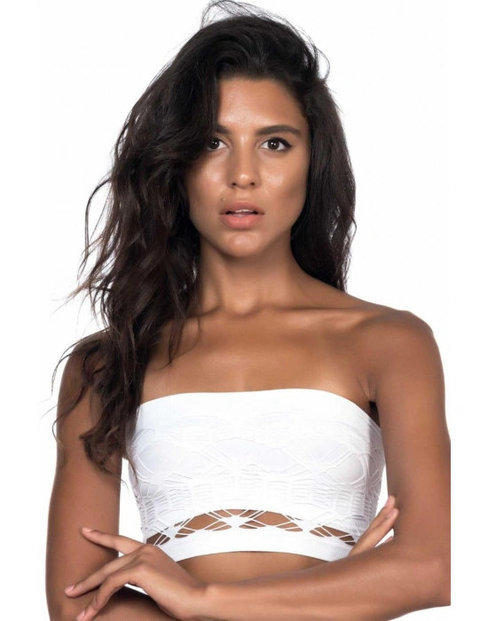 SİYAH MI Emay 4050 Double Örgü Toparlayıcı Straplez Büstiyer