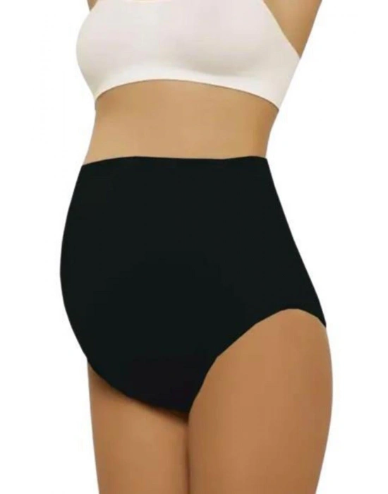 SİYAH MI Emay 5210 Seamless Soft Hamile Slip