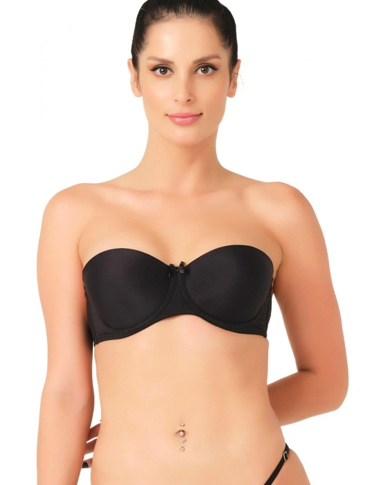 SİYAH MI Emay 701 Şeffaf Askılı Sütyen