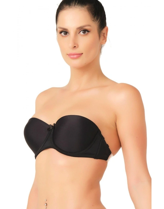 SİYAH MI Emay 701 Şeffaf Askılı Sütyen