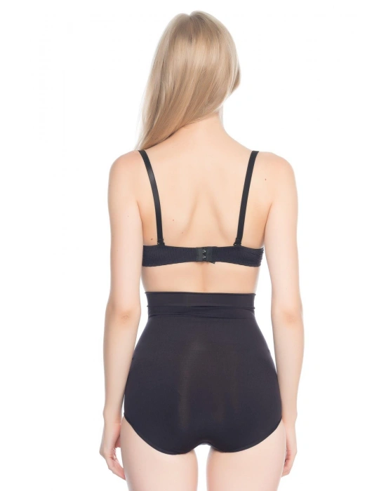 SİYAH MI Emay 7024 Yüksek Bel Slip Korse
