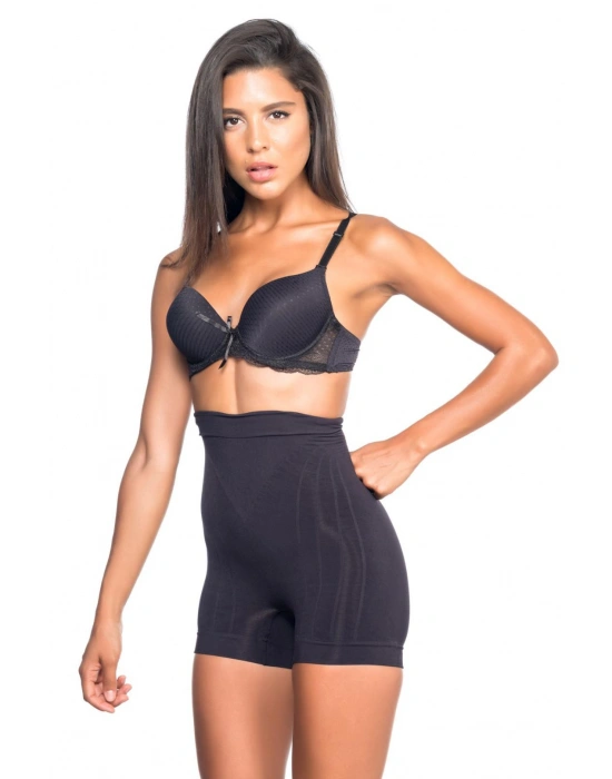 SİYAH MI Emay 7027 Düşük Bel Boxer Korse
