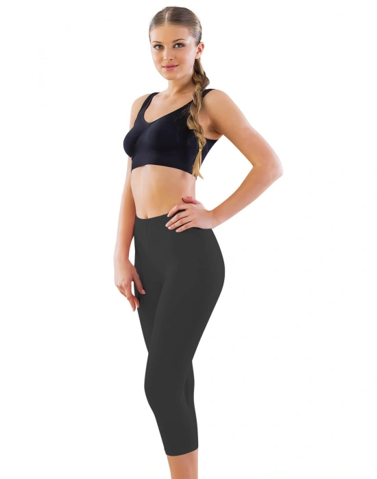 SİYAH MI Emay 7300 Battal Kapri Tayt