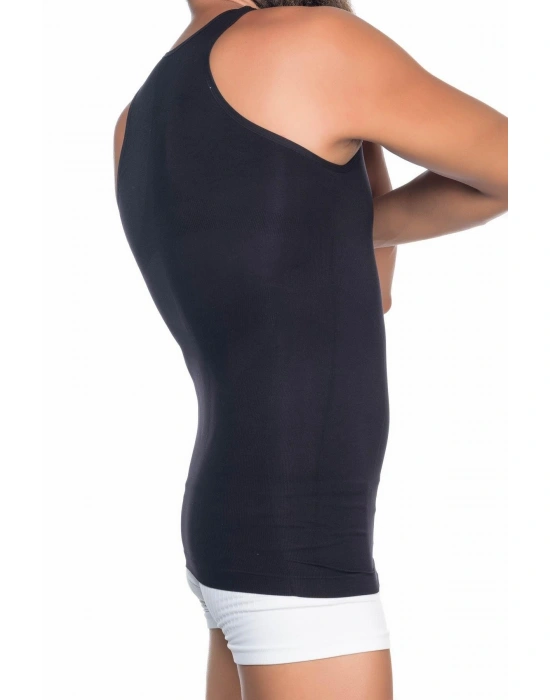 SİYAH MI Emay  E1002 U Yaka Erkek Korse Atlet