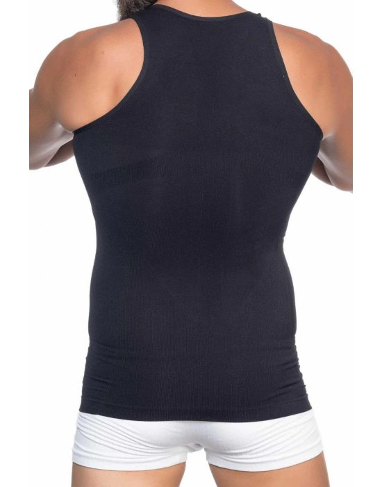 SİYAH MI Emay  E1002 U Yaka Erkek Korse Atlet