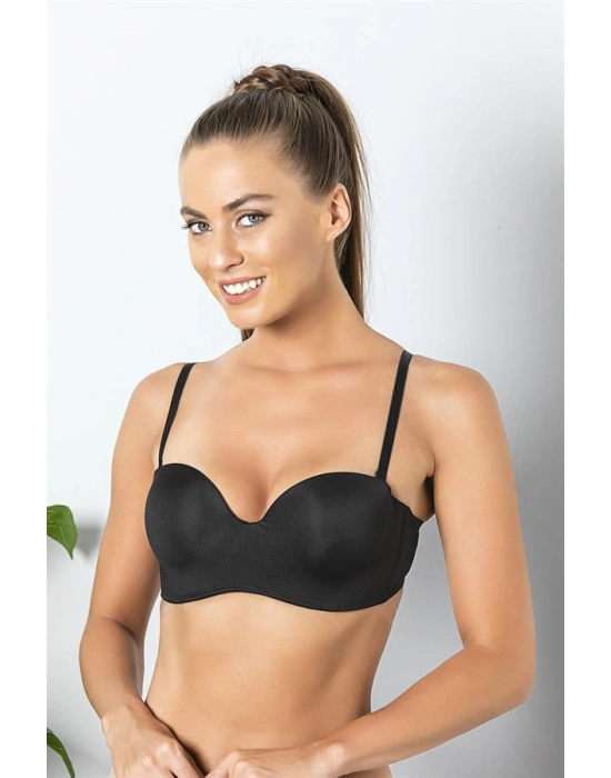 STRAPLEZ, LOTUS SÜTYEN SİYAH (MGP11261)