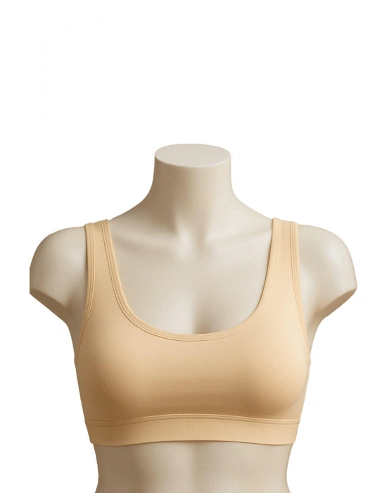 TEN MI Emay 1816 6'Lı Pedli Kalın Askılı Alıştırma Sütyeni