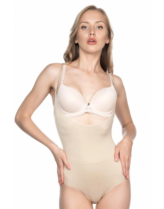 TEN MI Emay 2023 Göğsü Açık Body Korse