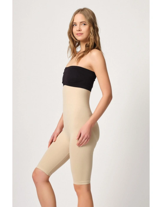 TEN MI Emay 2044 Yüksek Bel Double Uzun Paçalı Korse