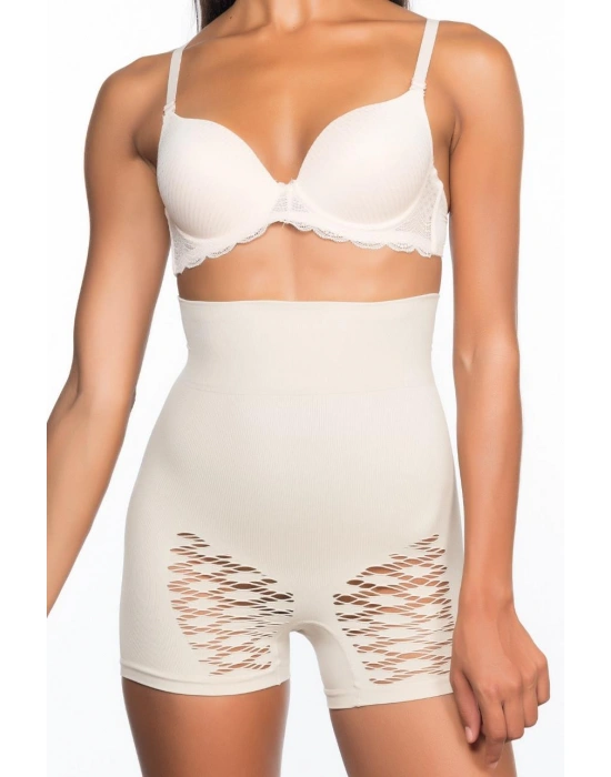 TEN MI Emay 2064 Popo Açık Fantezi Boxer Korse