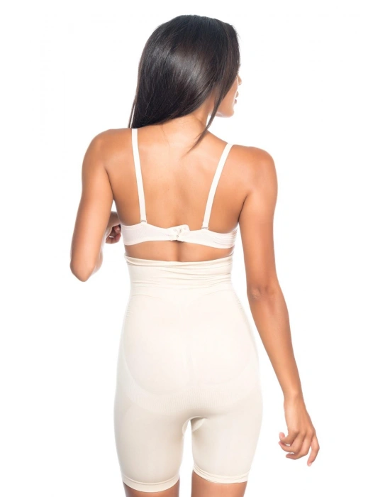 TEN MI Emay 2077 Yüksek Bel Desenli Paçalı Korse