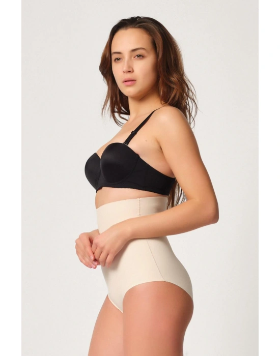 TEN MI Emay 2708 Lazer Yüksek Bel Kesim Slip Korse