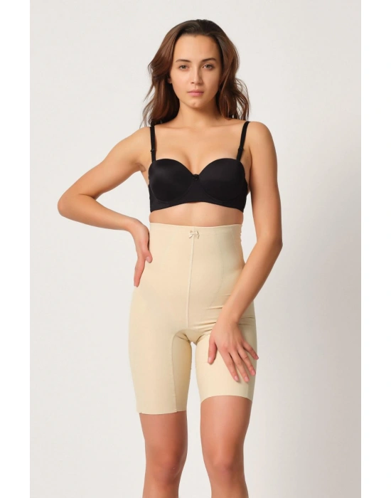 TEN MI Emay 2814 Double Yüksek Bel Boxer Lazer Korse