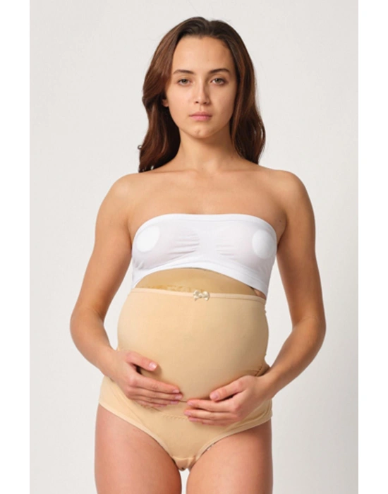 TEN MI Emay 2825 Cotton Hamile Karın Destekleyici Slip Korse