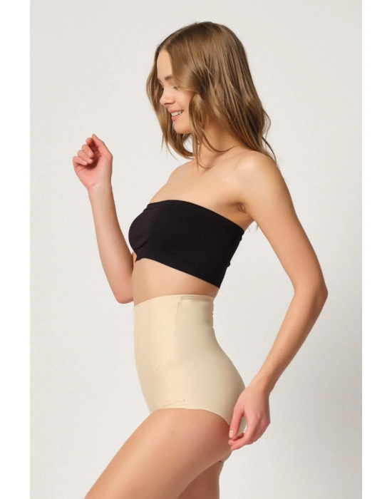 TEN MI Emay 2842 Lazer Dantelli Slip Korse