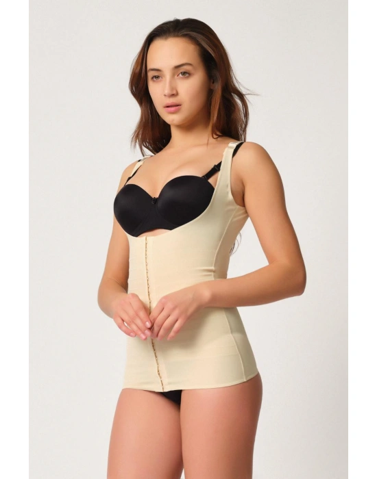 TEN MI Emay 2916 Karyoka Destekli Agraflı Atlet Korse