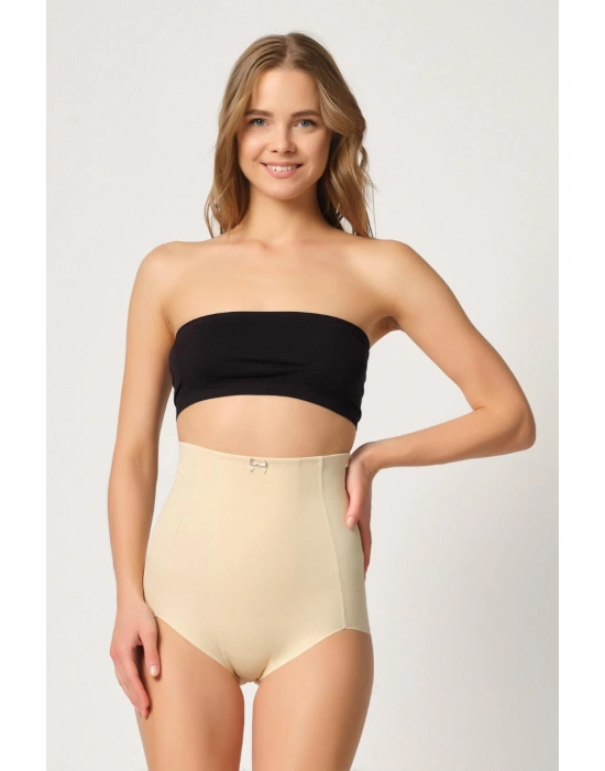 TEN MI Emay 2920 Yüksek Bel Karın Desteklı Slip Lazer Korse