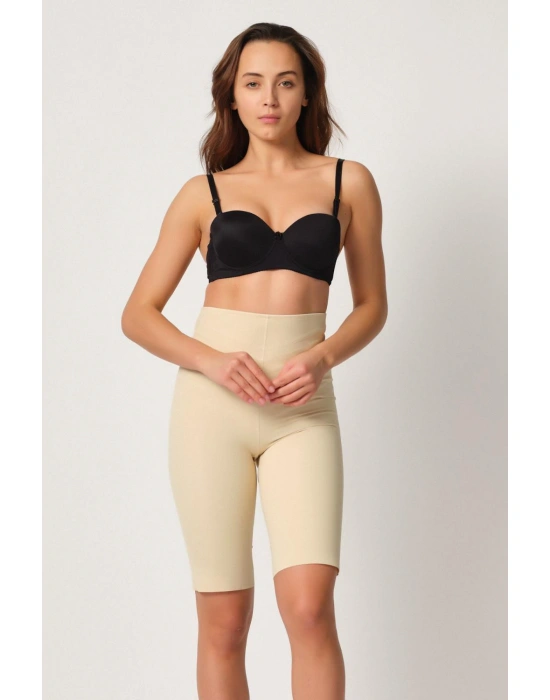 TEN MI Emay 2923 Yüksek Bel Karyokalı Paçalı Lazer Korse