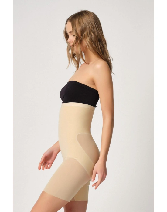 TEN MI Emay 2929 Double Tül Paçalı Lazer Korse