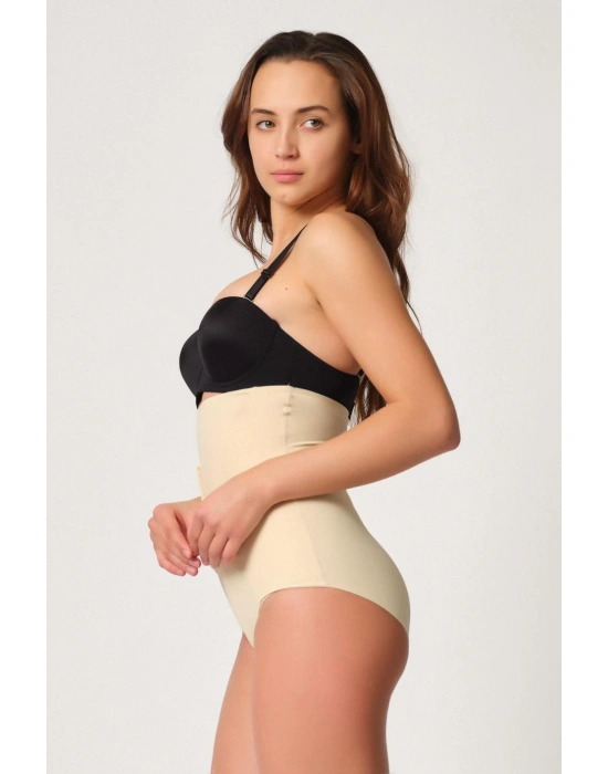 TEN MI Emay 2932 Double Karın Agraf Destekli Slip Lazer Korse