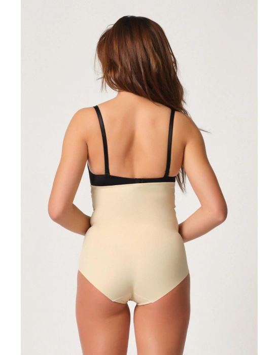 TEN MI Emay 2932 Double Karın Agraf Destekli Slip Lazer Korse