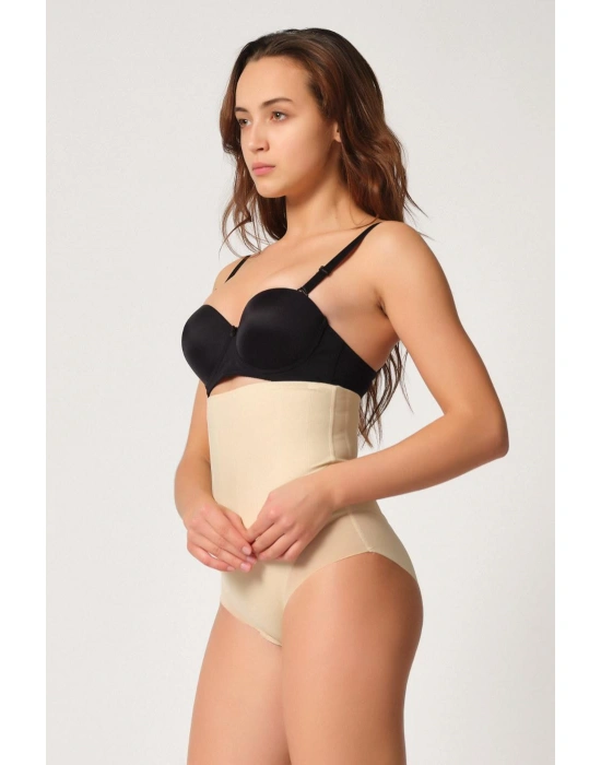 TEN MI Emay 2945 Tül Karyokalı Slip Lazer Korse