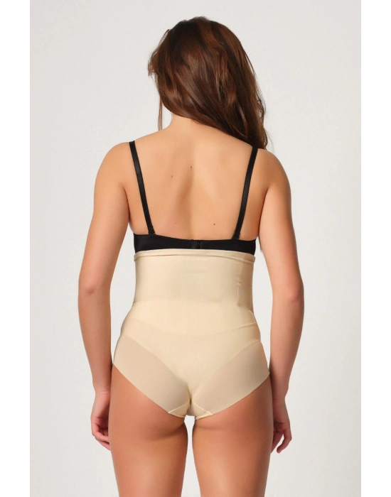 TEN MI Emay 2945 Tül Karyokalı Slip Lazer Korse