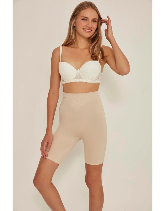 TEN MI Emay 3005 Soft Uzun Paçalı Boxer Korse