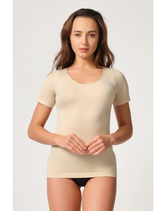 TEN MI Emay 5004 Soft Yarım Kollu Atlet