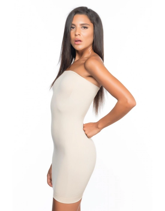 TEN MI Emay 5065 Straplez Elbise Korse