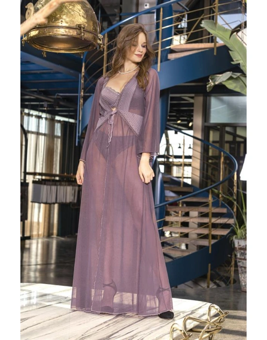 TRANSPARAN UZUN SABAHLIK MOR (MGP11460)