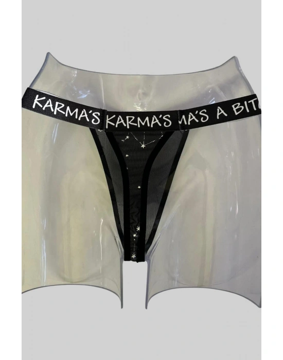 Yazılı String Külot Sexi 81900