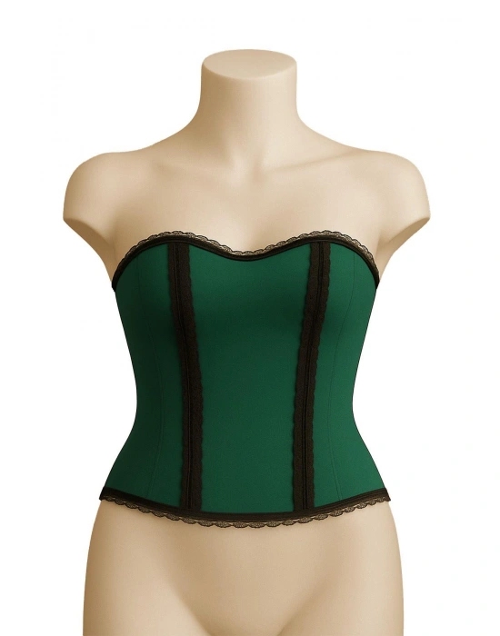 YEŞİL MI Emay 9155 F Fırfırlı Terletici Büstiyer