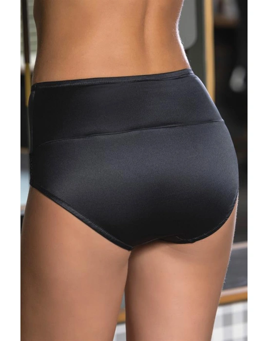 YÜKSEK BEL SLİP KÜLOT SİYAH (MGP21173)