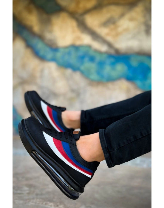 Ch171 Crt Ariaso Erkek Ayakkabı Siyah Erkek Günlük Ayakkabı