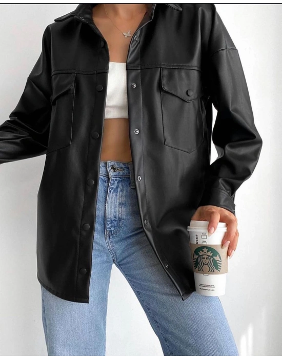 Unisex Deri Ceket