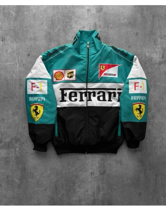 FRR Unisex Bomber Ceket Yeşil