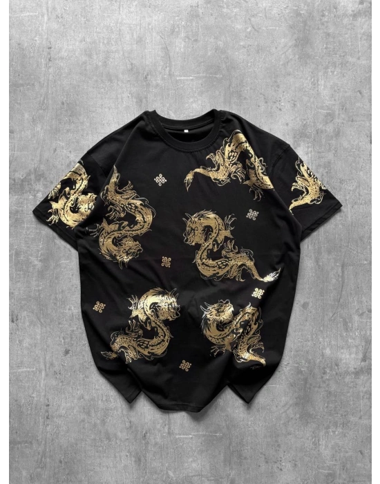 Oversize Unisex Tshirt  Siyah