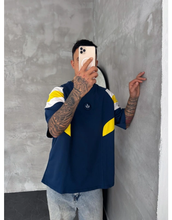 Taraftar Şeritli Unisex Tshirt