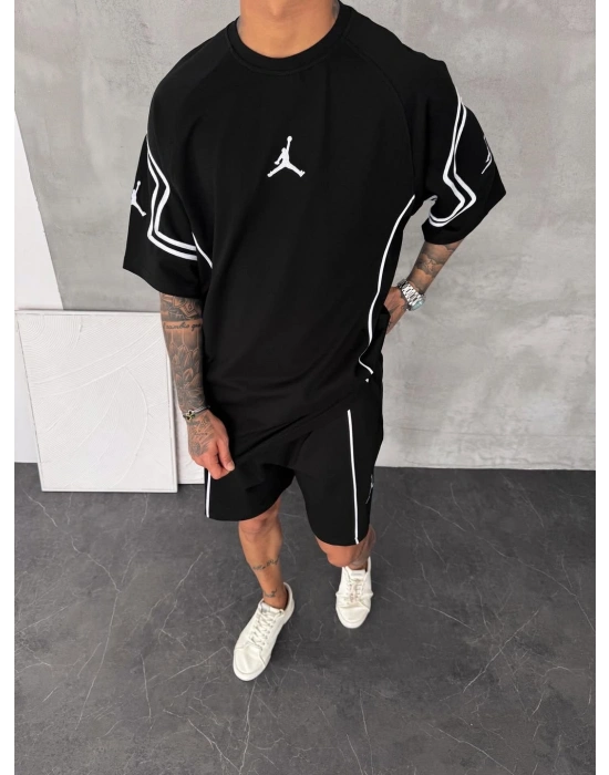 Şortlu Takım Siyah