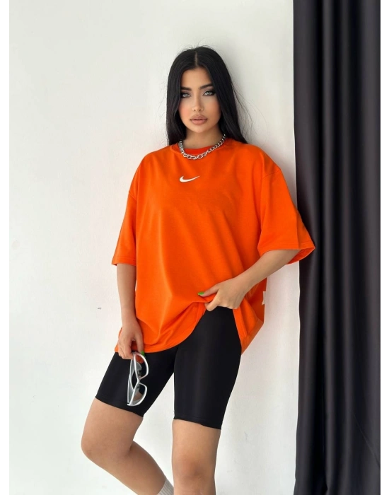 Baskı Detay Nk Oversize Tshirt