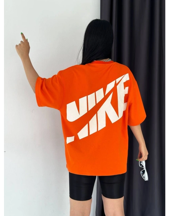 Baskı Detay Nk Oversize Tshirt