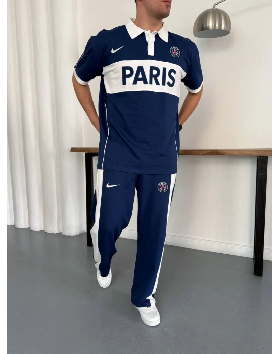 PRS Baggy Eşofman Takım Lacivert