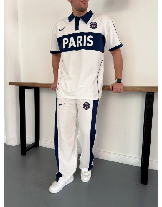 PRS Baggy Eşofman Takım Beyaz