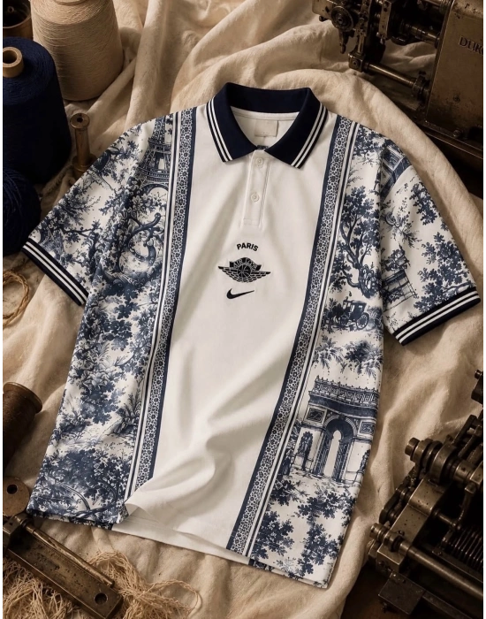 Prs Polo Yaka Unisex Tshirt Beyaz